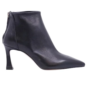 Bianca Di R786 tronchetto donna in pelle nera