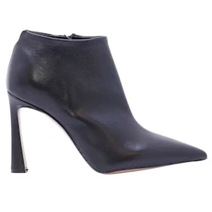 Bianca Di R916N tronchetto donna in pelle nera