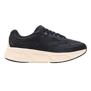 Sneaker Fessura Run #01 in tessuto nero