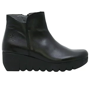 Fly London VANG364 stivaletto donna in pelle nera