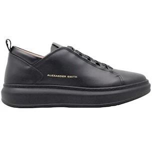 Sneaker uomo Alexander Smith Wembley in pelle nera