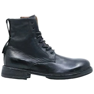 Stivaletto uomo AS98 Z18201 in pelle nera