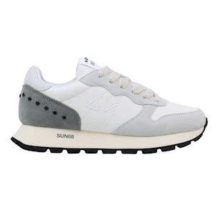 SUN68 Ally Studs Z45206 sneaker donna in similpelle e suede