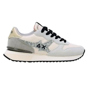 SUN68 Stargirl Glitter Z45217 sneaker donna in nylon e suede
