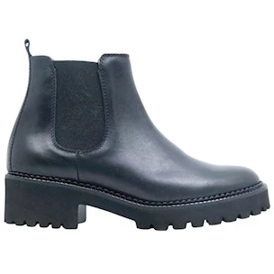 Le Briella Z760 chelsea donna in pelle nera