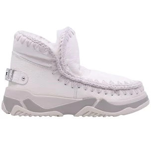 Sneaker MOU Eskimo Trainer in montone bianco