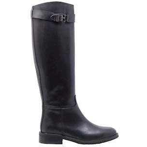 Stivale donna The Seller GD447 in pelle nera