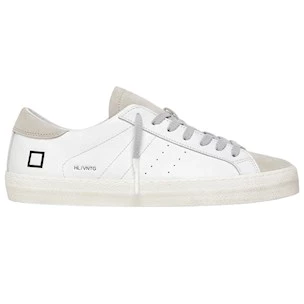 DATE Hill Low Calf Vintage Calf White HL VC WH sneaker uomo