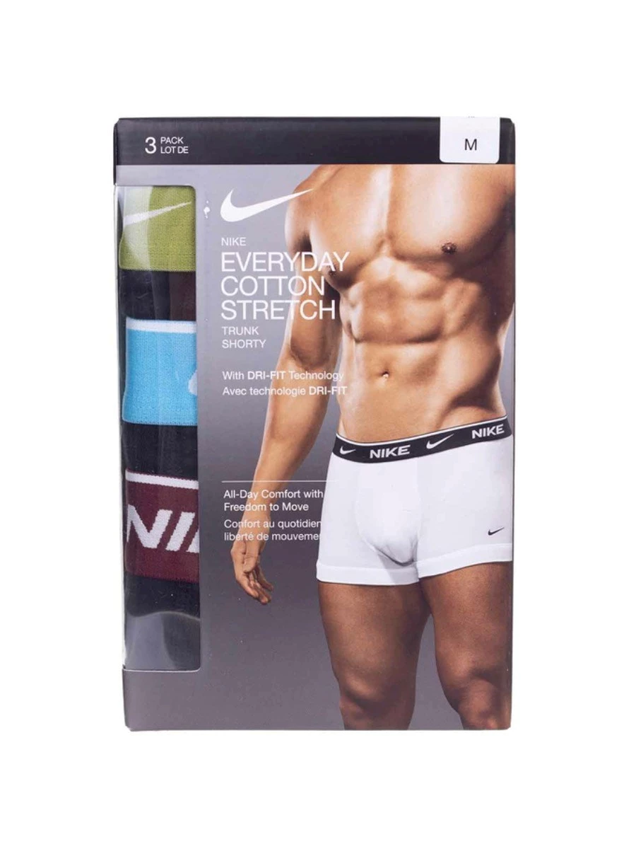 NIKE EVERY DAY COTTON STREATCH BOXER 3 PAIA UOMO