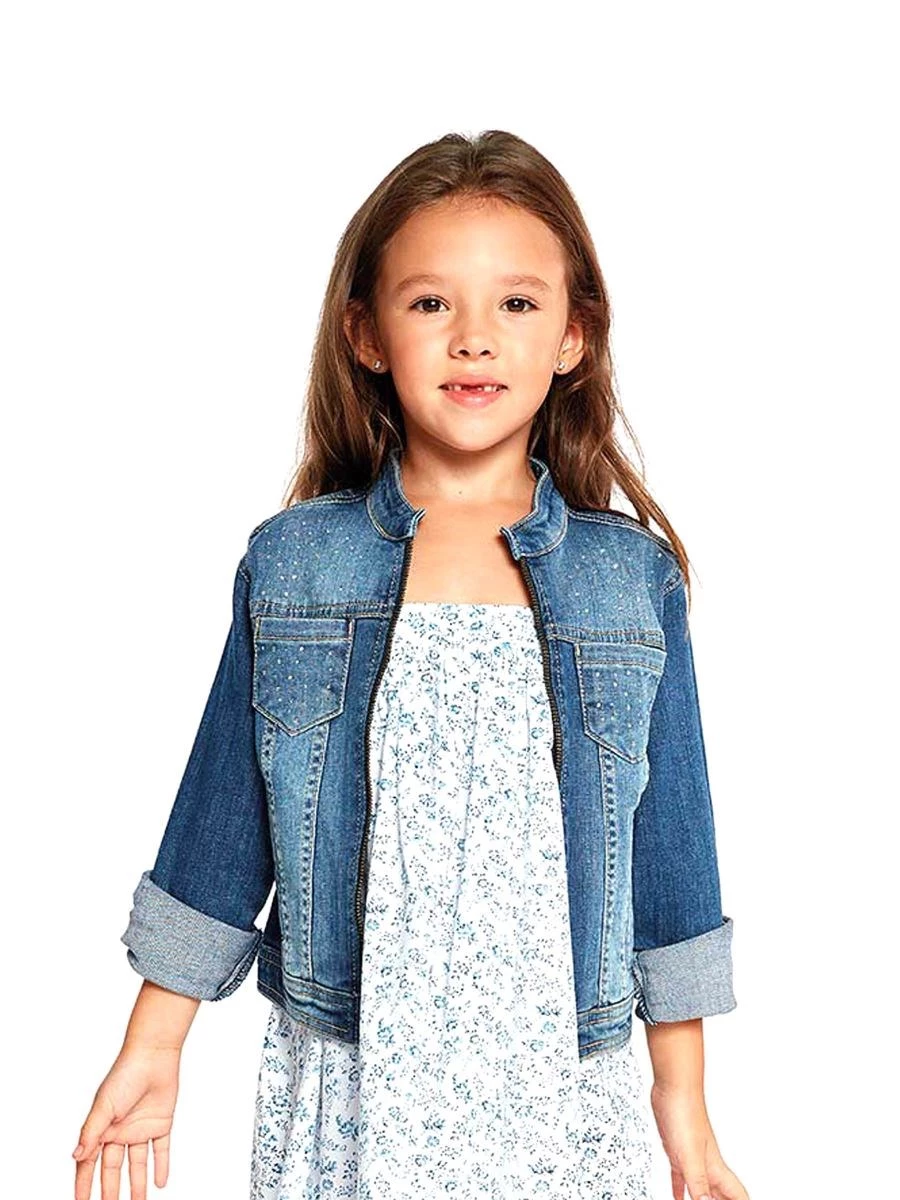 LOSAN CAZEDORA GIACCHETTO JEANS BIMBA LITTLE GIRLS