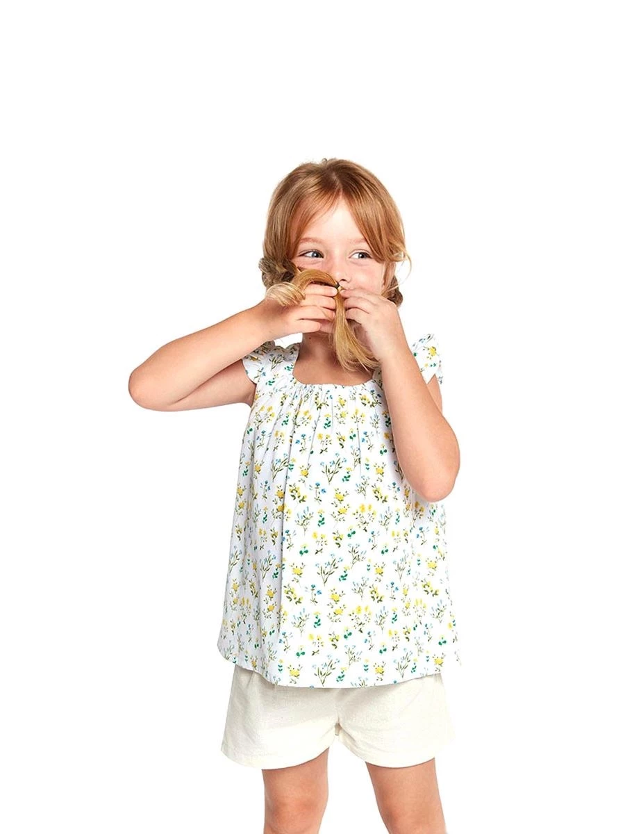 LOSAN CAMISA SIN MANGAS CANOTTA STAMPATA BIMBA LITTLE GIRL
