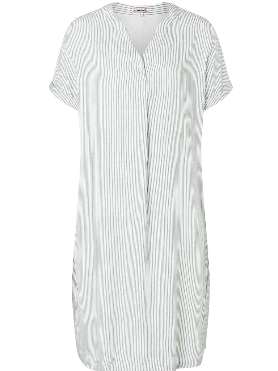 TIMEZONE VESTITO DONNA IN FANTASIA RIGATA.