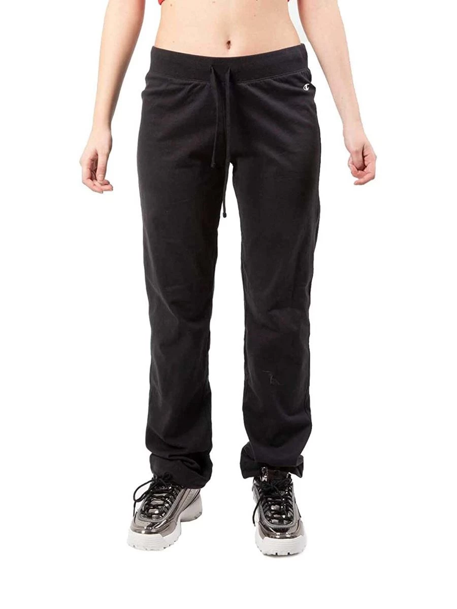 CHAMPION DRAWSTRING PANTS PANTALONE TUTA DONNA IN JERSEY