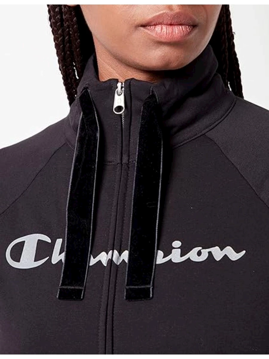 CHAMPION  HOODED FULL ZIP SWEATSHIRT DONNA FELPTO