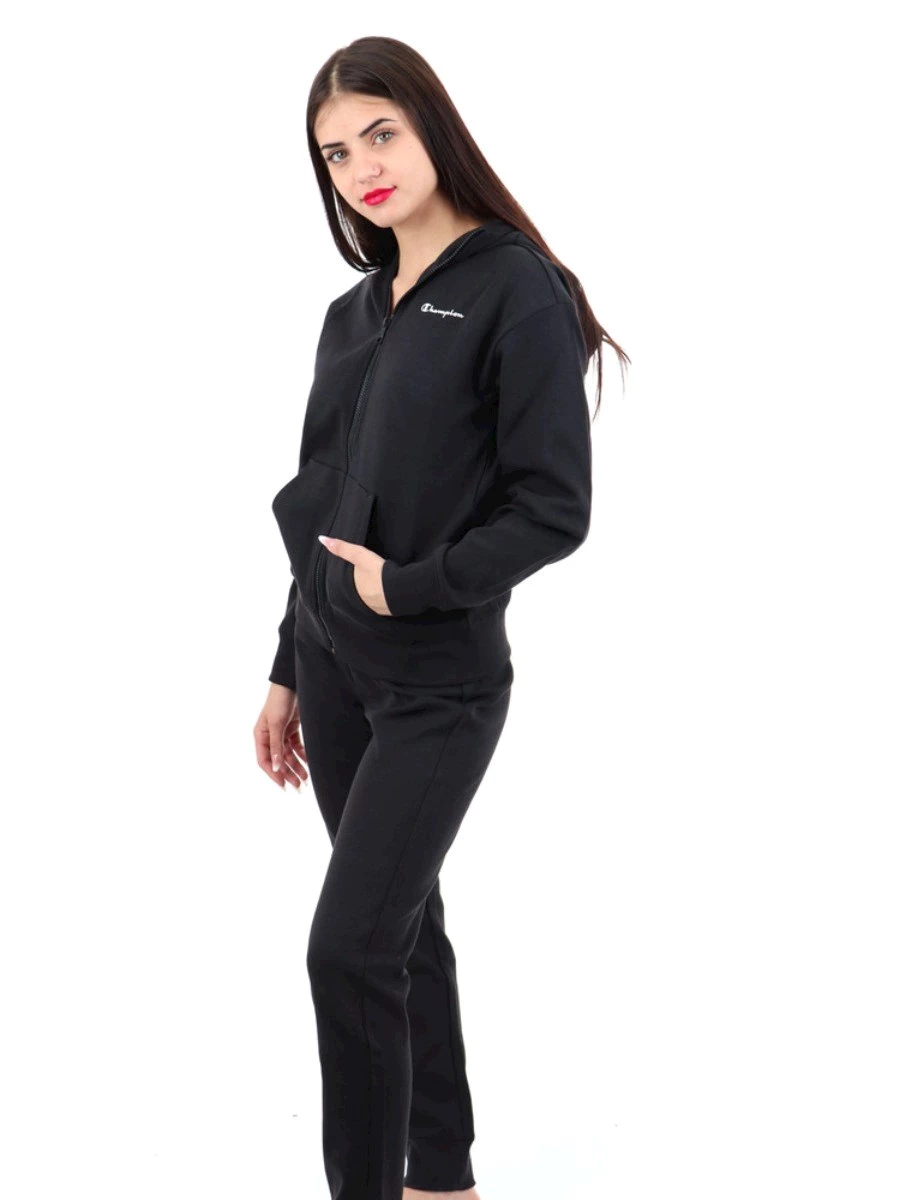 CHAMPION TUTA COMPLETA  CON DONNA  CON CAPPCCIO FELPATA INVERNO