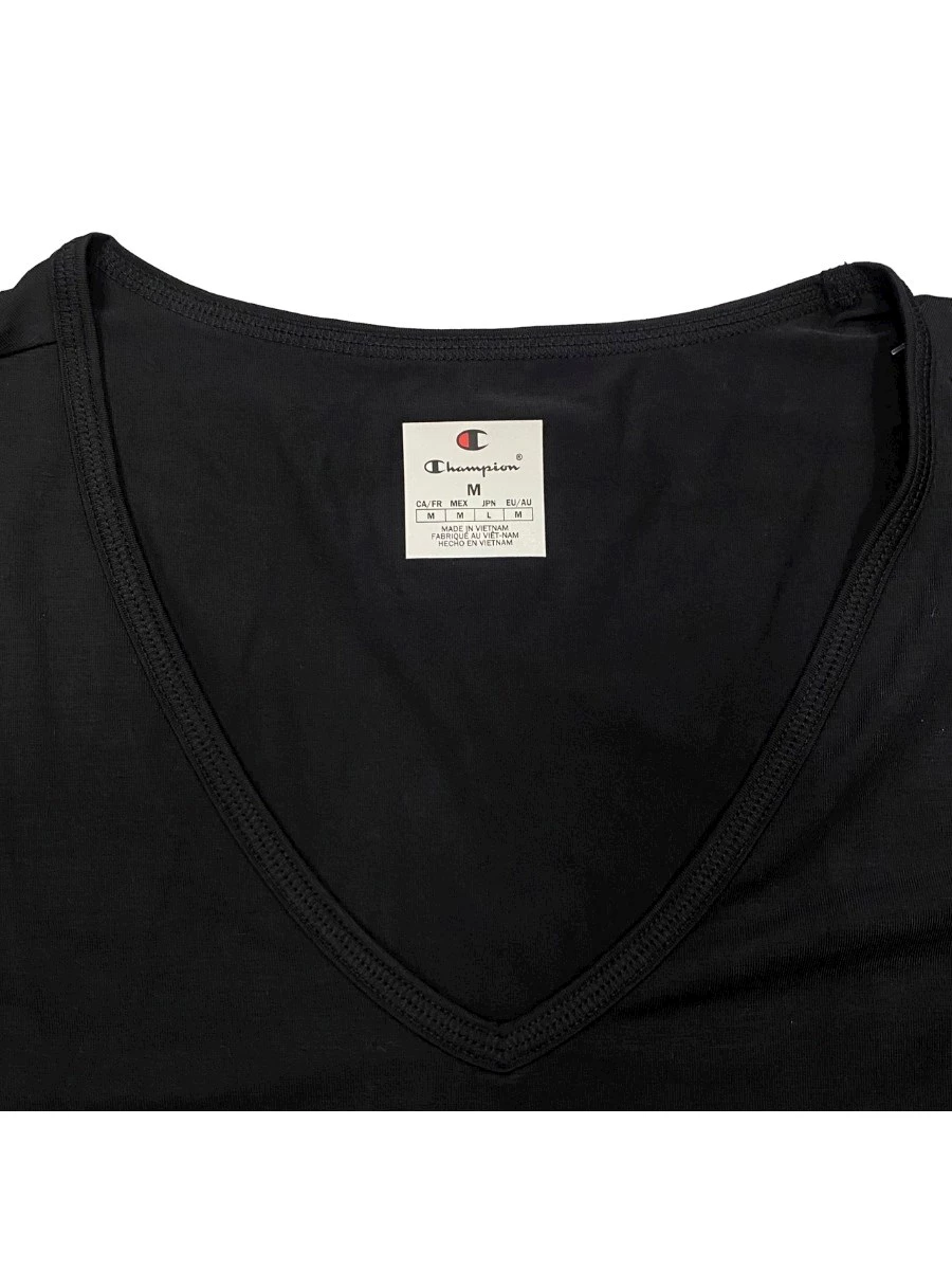 CHAMPION CREWNECK T-SHIRT SCOLLO A V