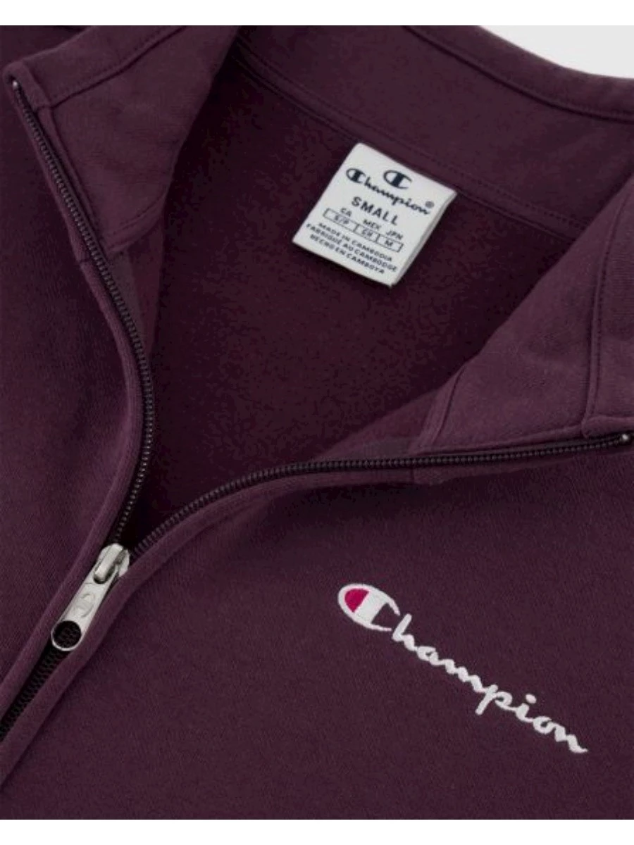CHAMPION FULL ZIP SWEATSHIRT FELPA INVERNALRE DONNA