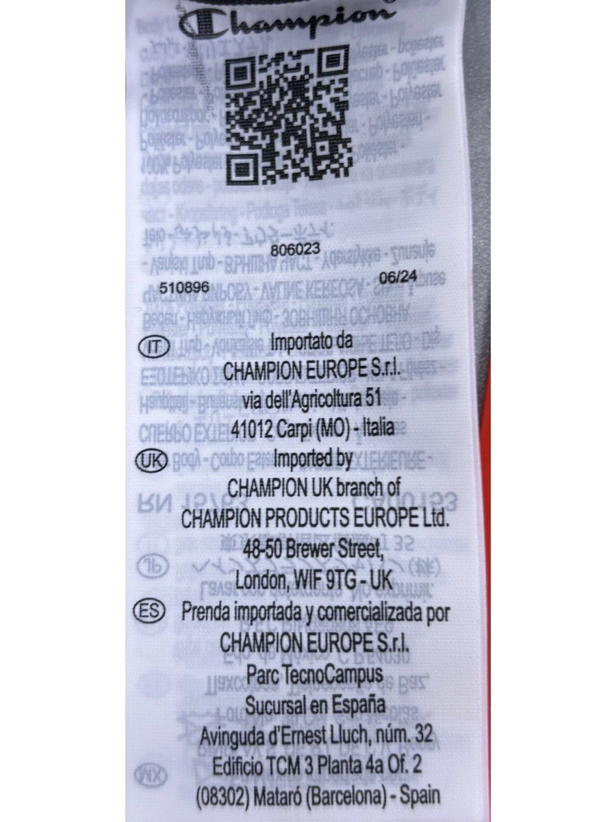 CHAMPION T-SHIRT M/M DONNA