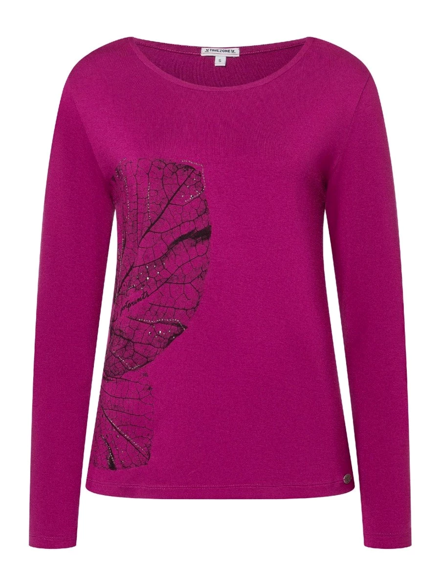 TIMEZONE REGULAR LONGSLEEVE T-SHIRT M/L DONNA