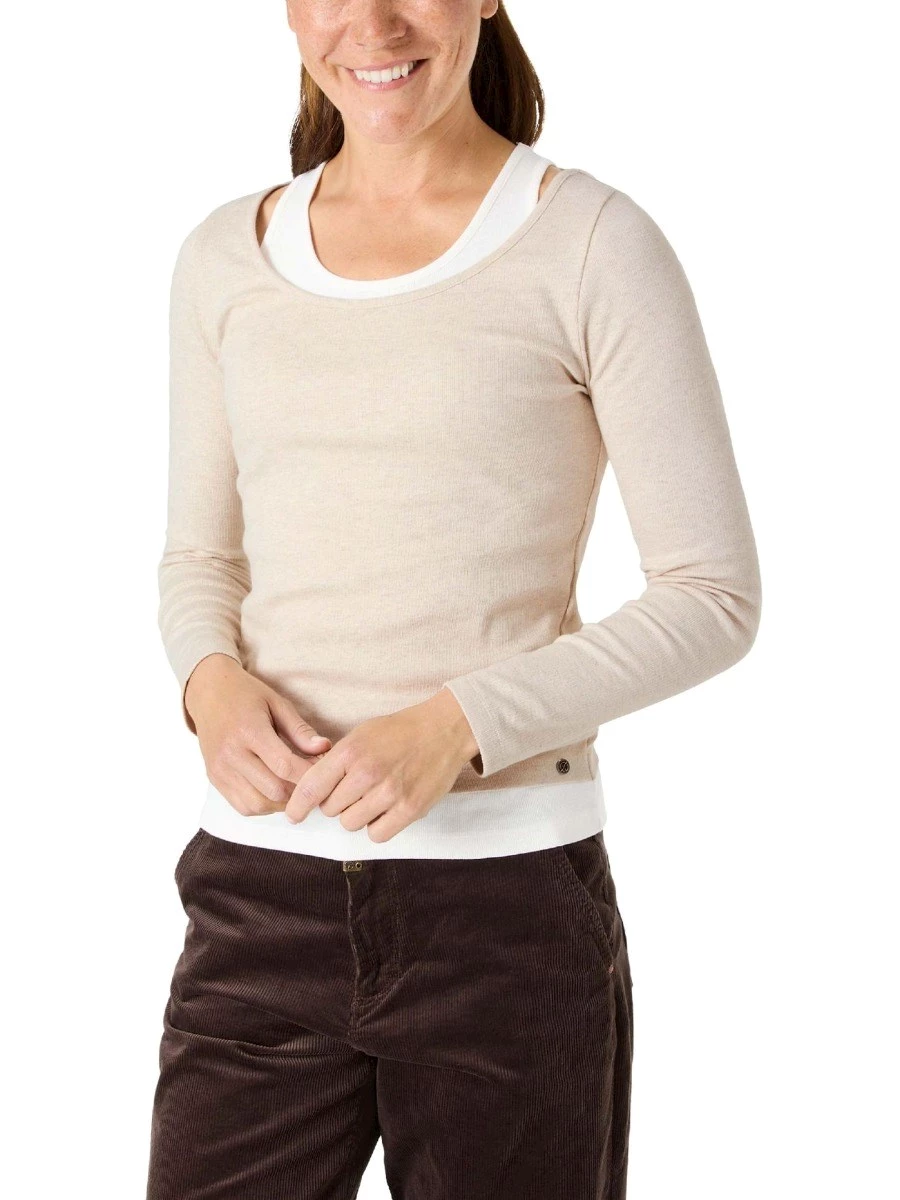 T-shirt  a maniche lunghe doppia