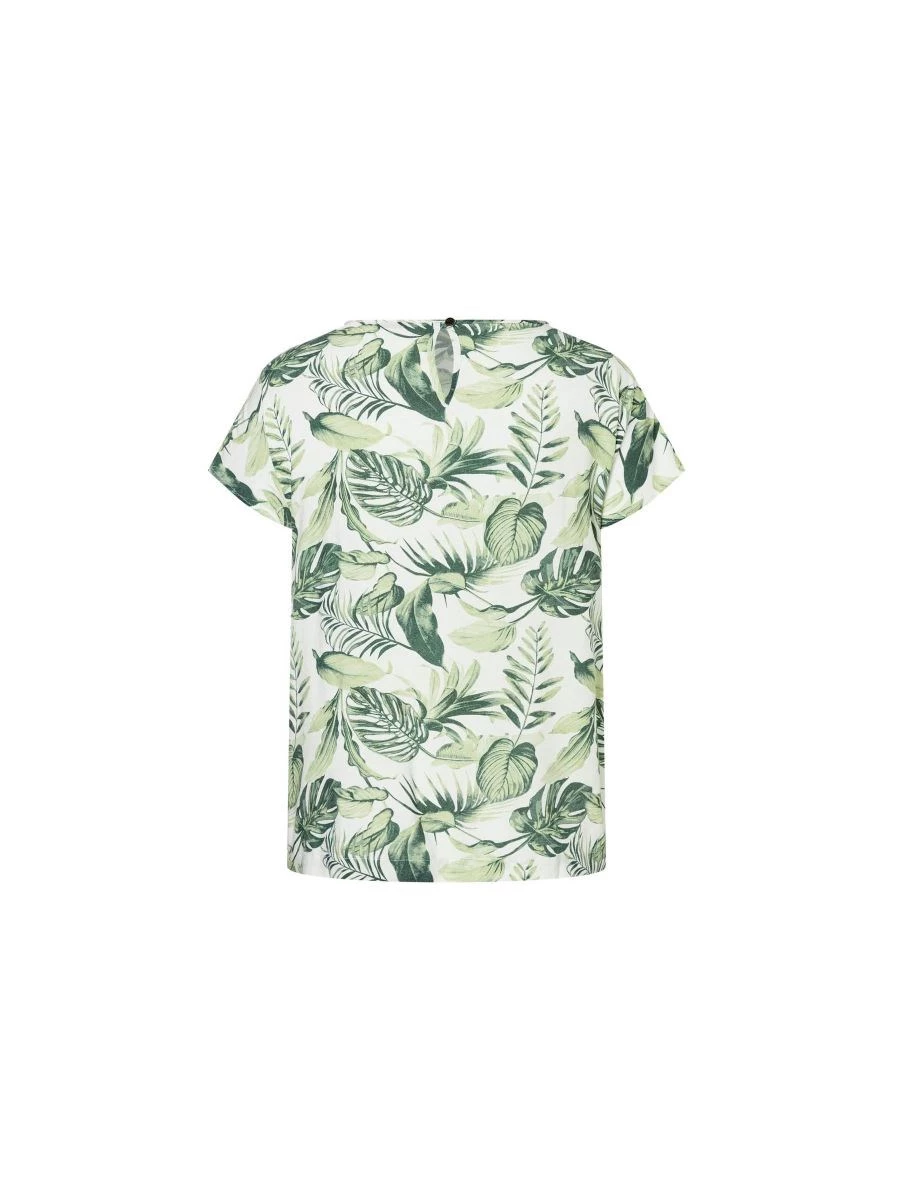 TIMEZONE PRINTED SLEEVELESS BLOUSE BLUSA DONNA