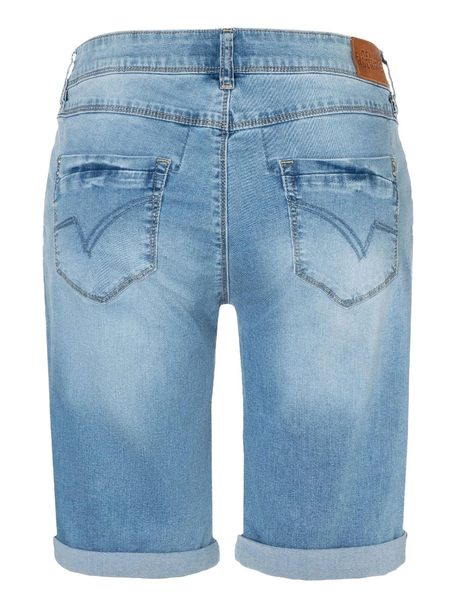 TIMEZONE SLIM NAIL TZ SHORT  BERMUDA DI JEANS DONNA