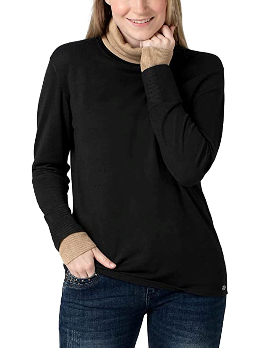 TIMEZONE DOUBLE LAYER TURTLENECK MAGLIONE DONNA