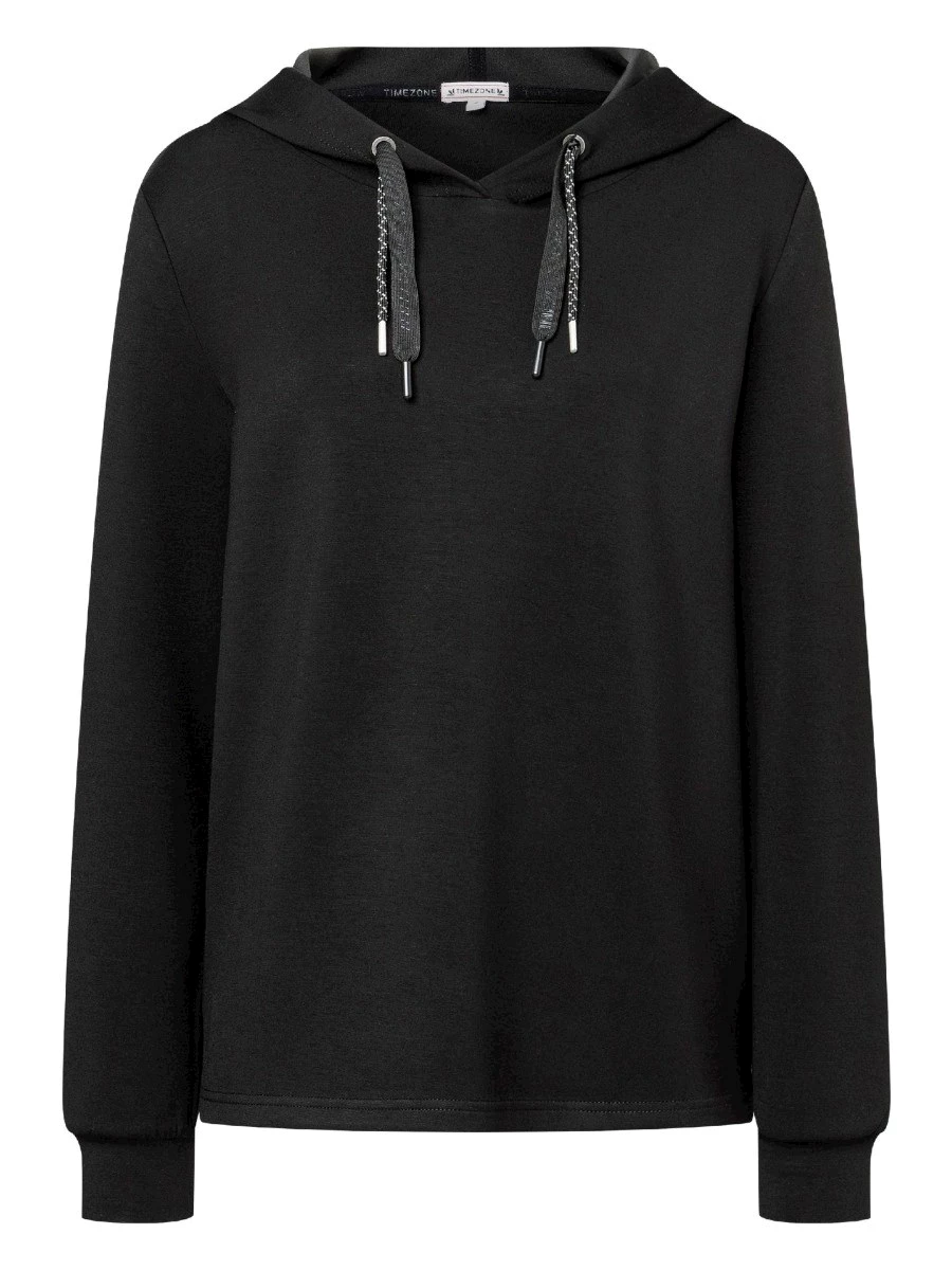 TIMEZONE FANCY TAPE HOODIE FELPA DONNA