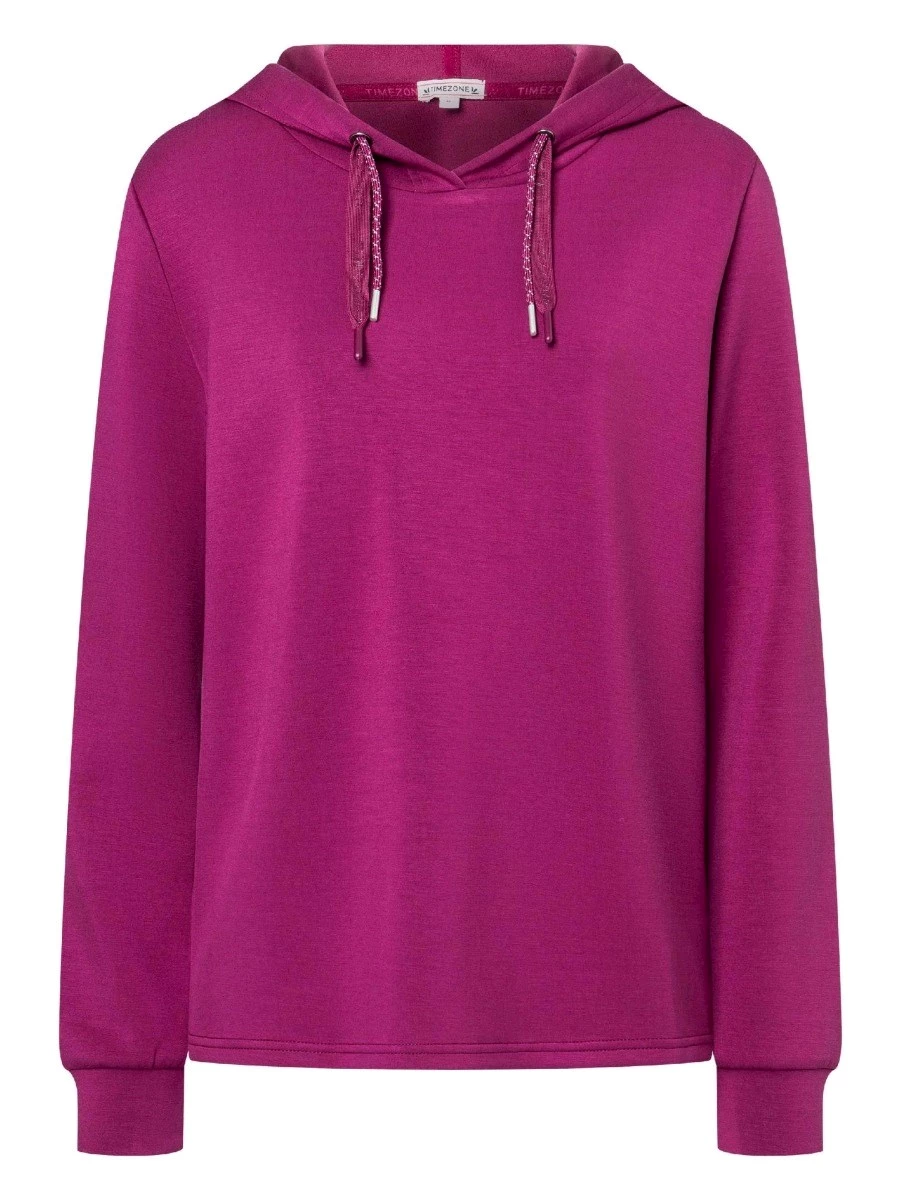 TIMEZONE FANCY TAPE HOODIE FELPA DONNA