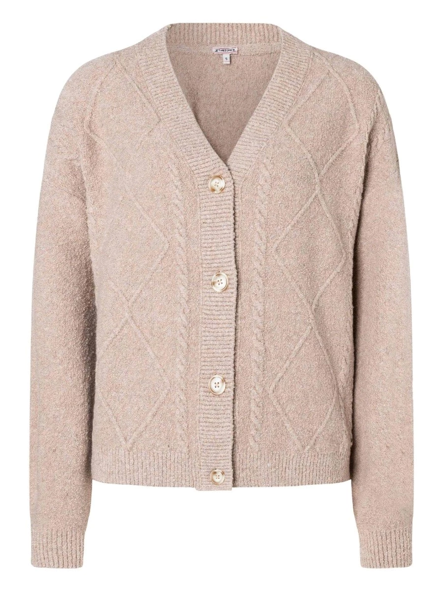 TIMEZONE V-NECK CARDIGAN DONNA