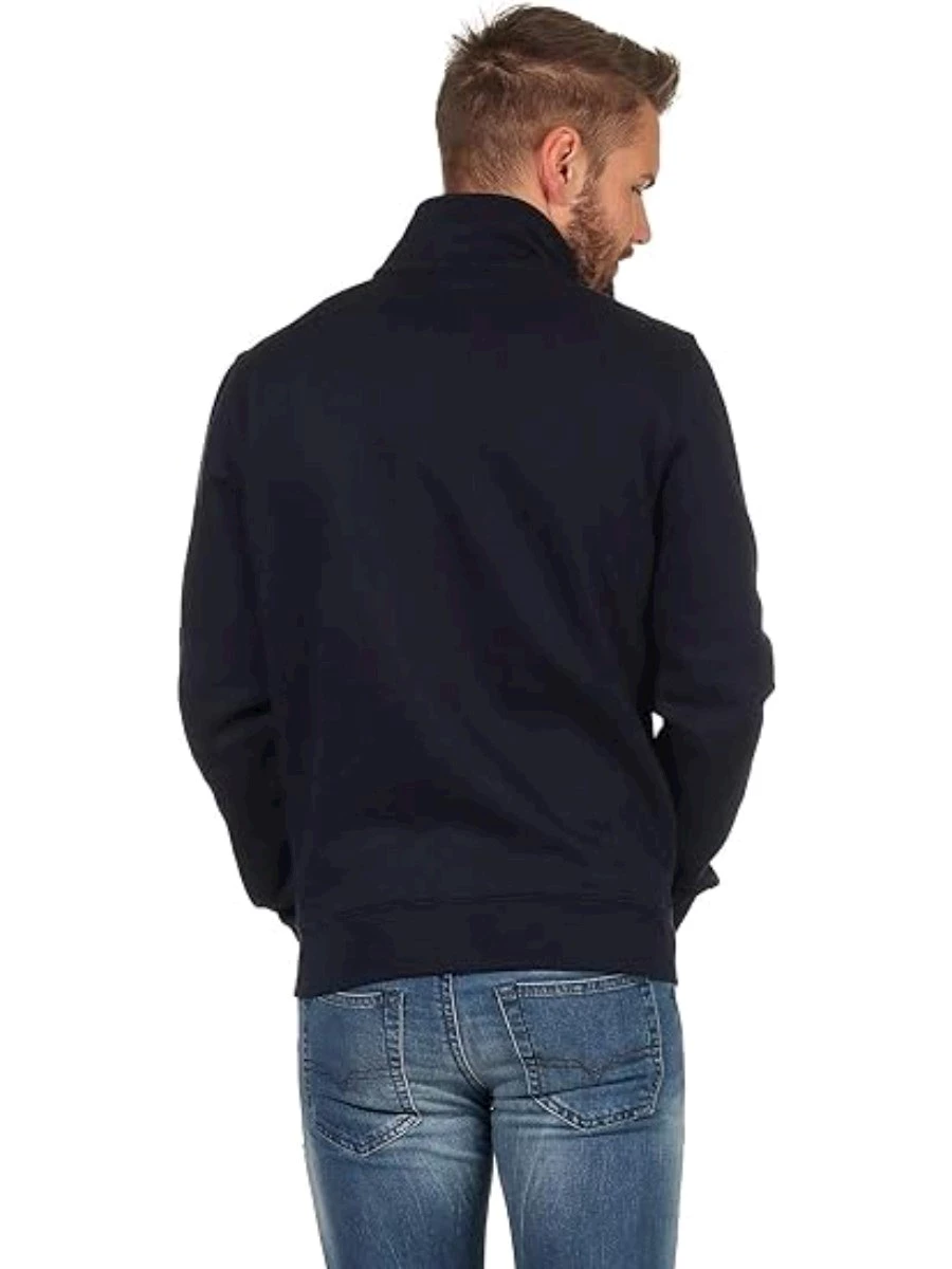 CHAMPION FULL ZIP TOP FELPA UOMO IN TESSUTO GARZATO