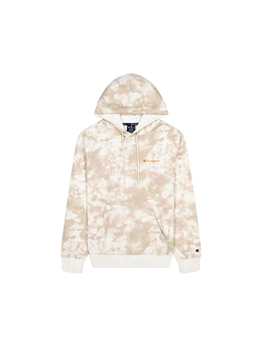 CHAMPION HOODED SWEATSHIRT FELPA UOMO  IN TESSUTO GARZATO.