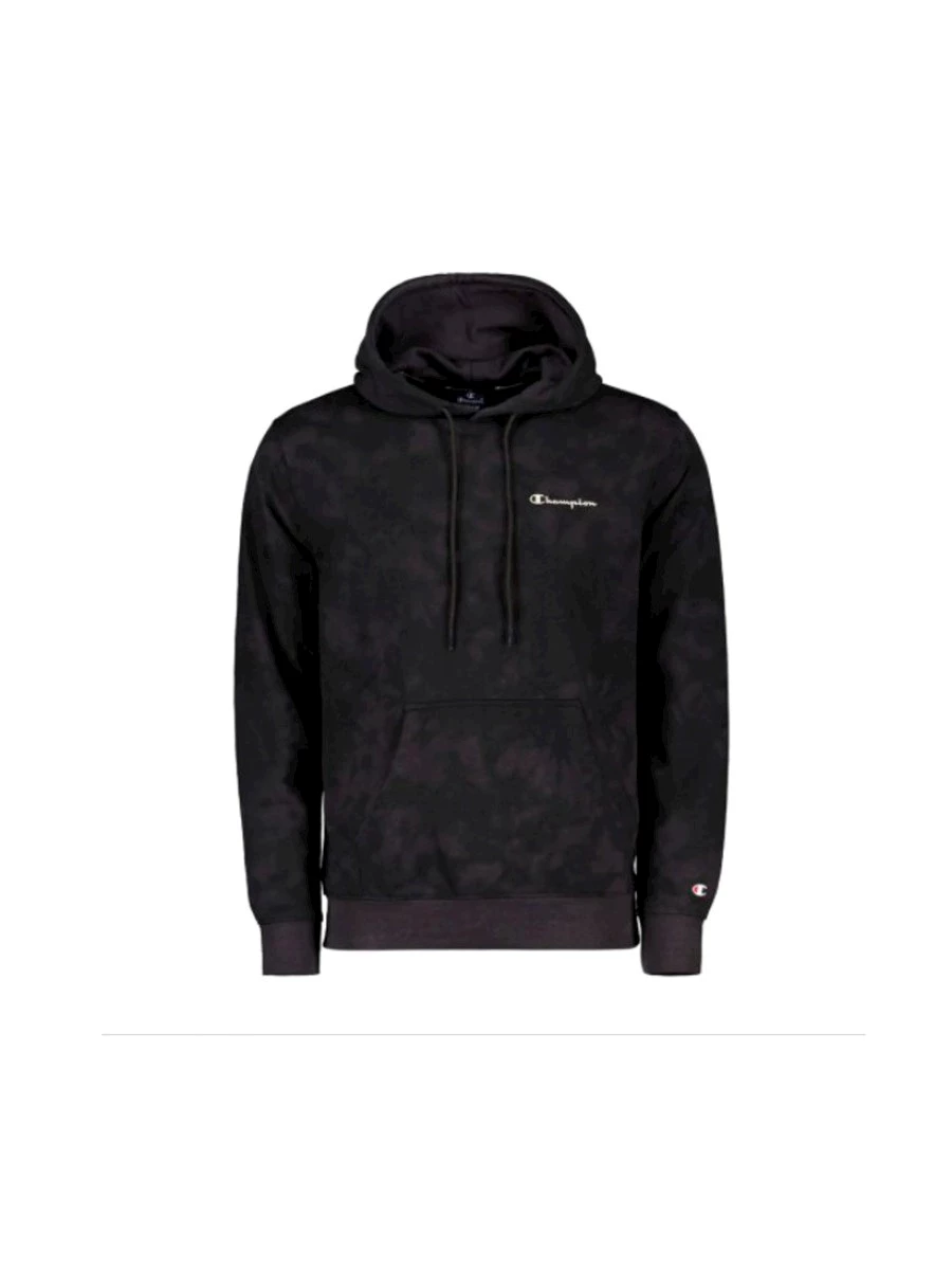 CHAMPION HOODED SWEATSHIRT FELPA UOMO  IN TESSUTO GARZATO.