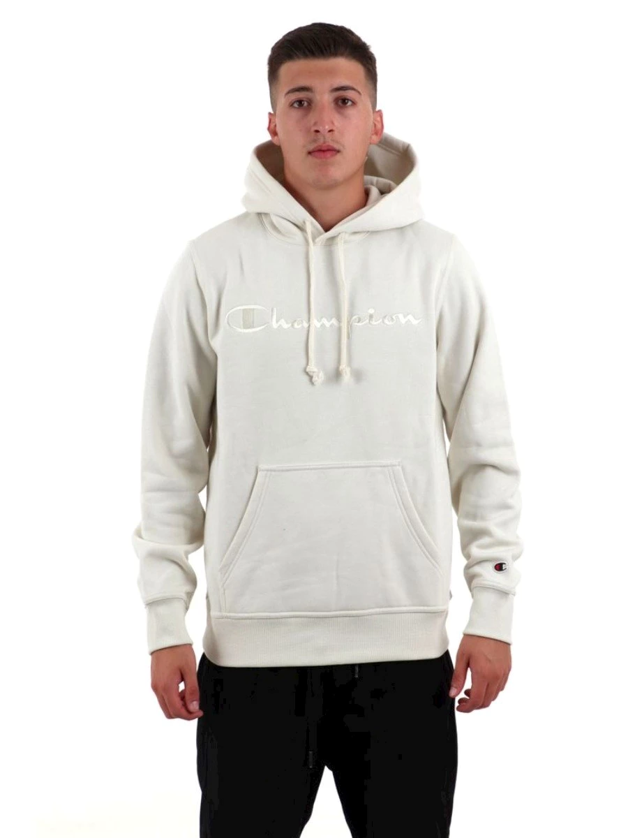 CHAMPION FELPA CON CAPPUCCIO FELPATA UOMO