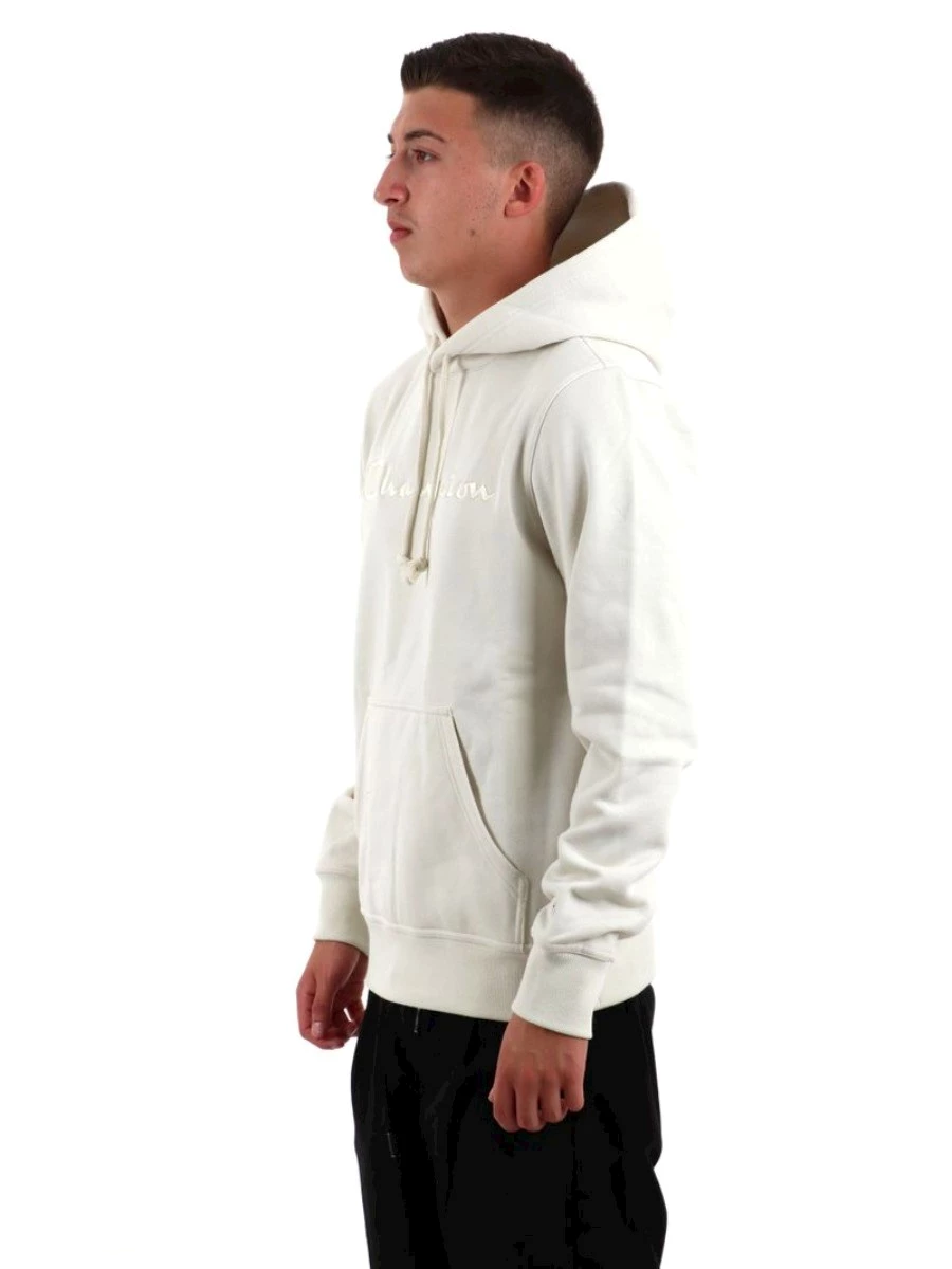 CHAMPION FELPA CON CAPPUCCIO FELPATA UOMO