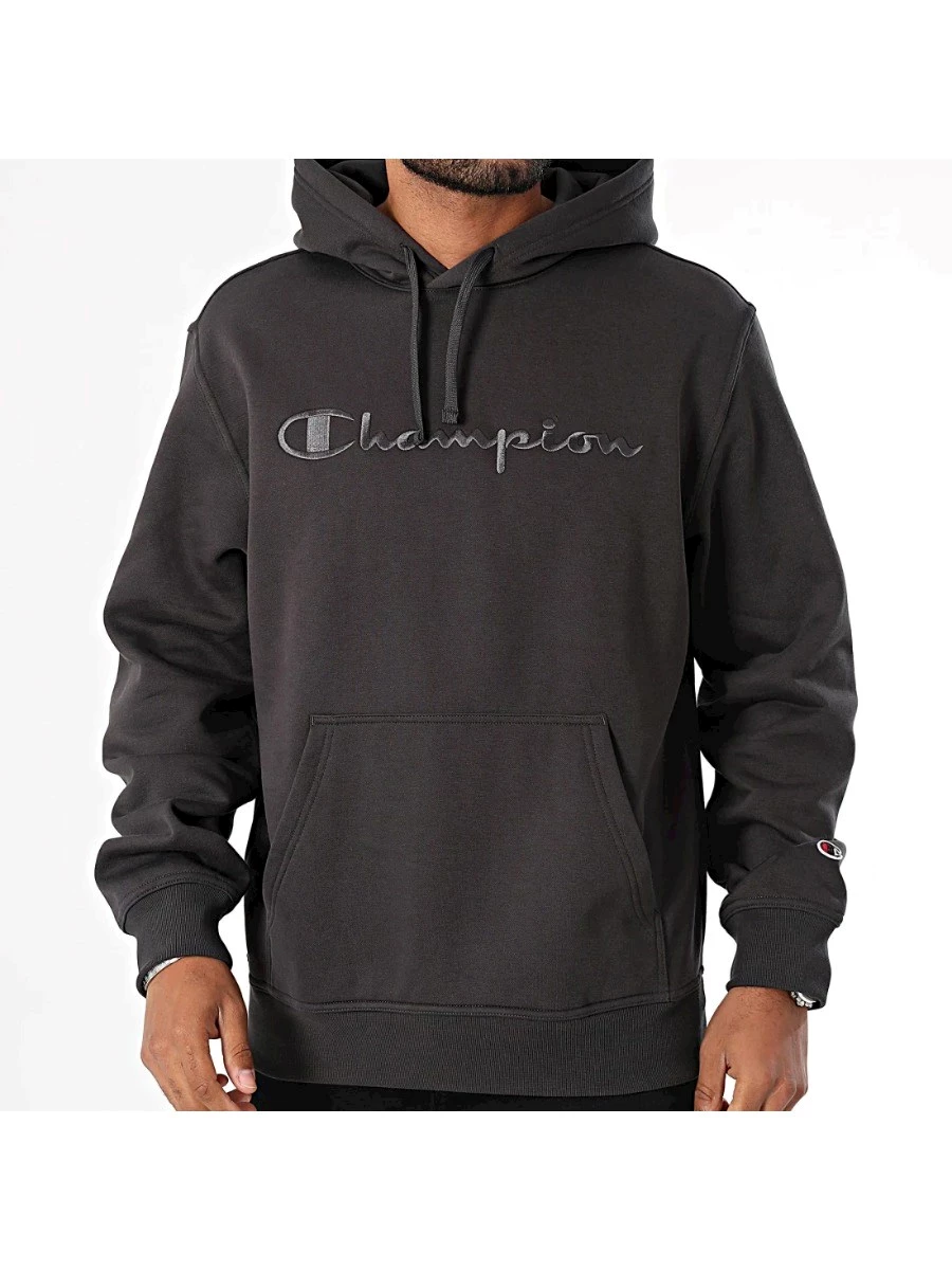 CHAMPION FELPA CON CAPPUCCIO FELPATA UOMO