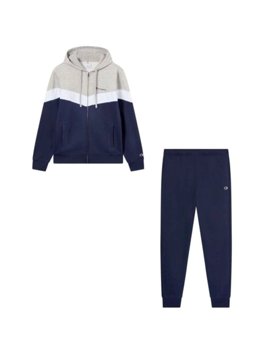 Champion Tuta Full Zip da Uomo felpata