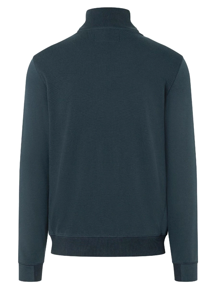 TIMEZOME TECH JACKET  FELPA UOMO ZIP COTONE