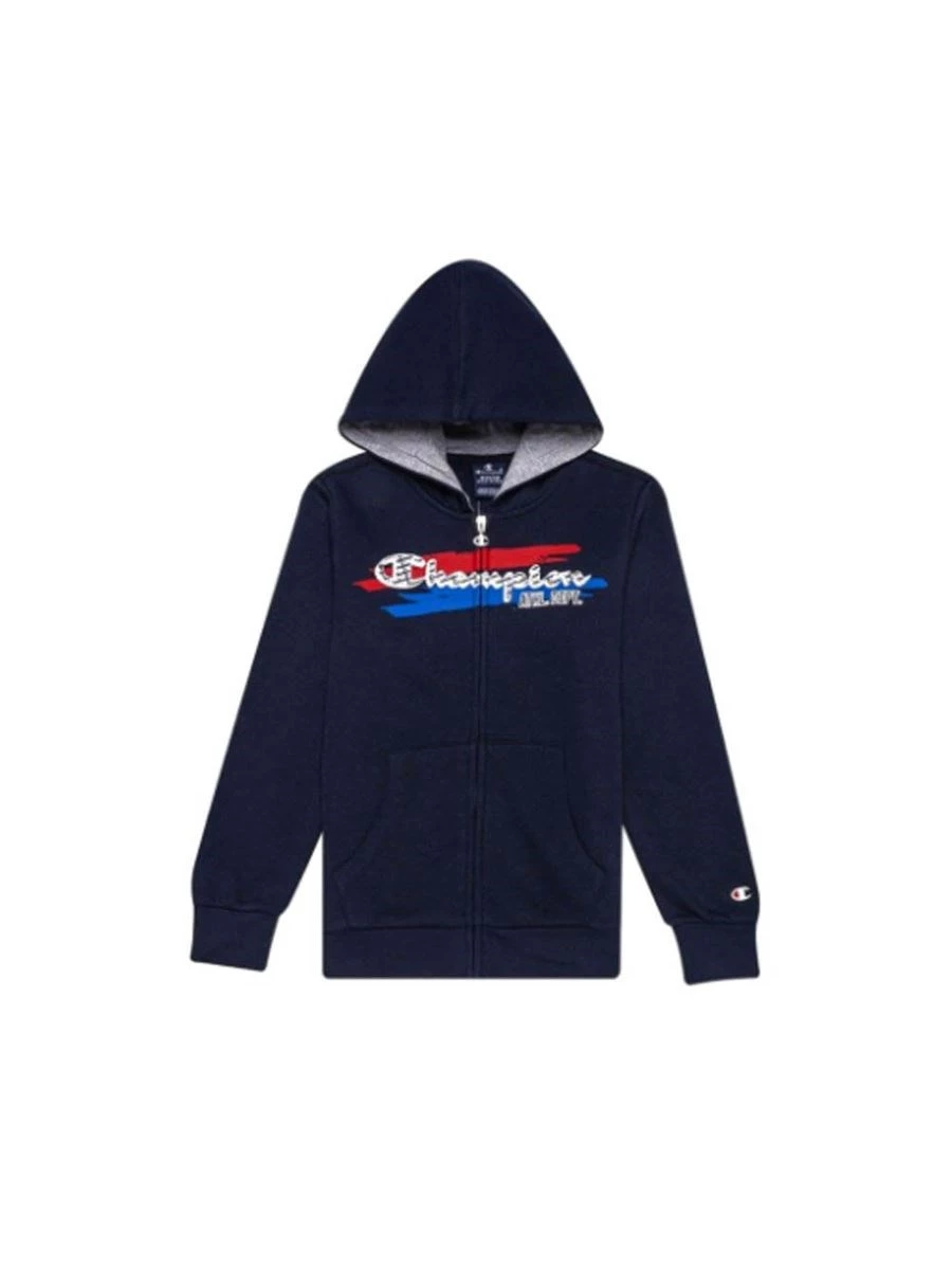 CHAMPION HOODED FULL ZIP SWEATSHIRT FELPA BIMBO IN FELPATO