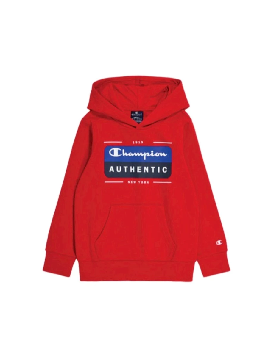 CHAMPION HOODED SWEATSHIRT   BIMBO FELPATA
