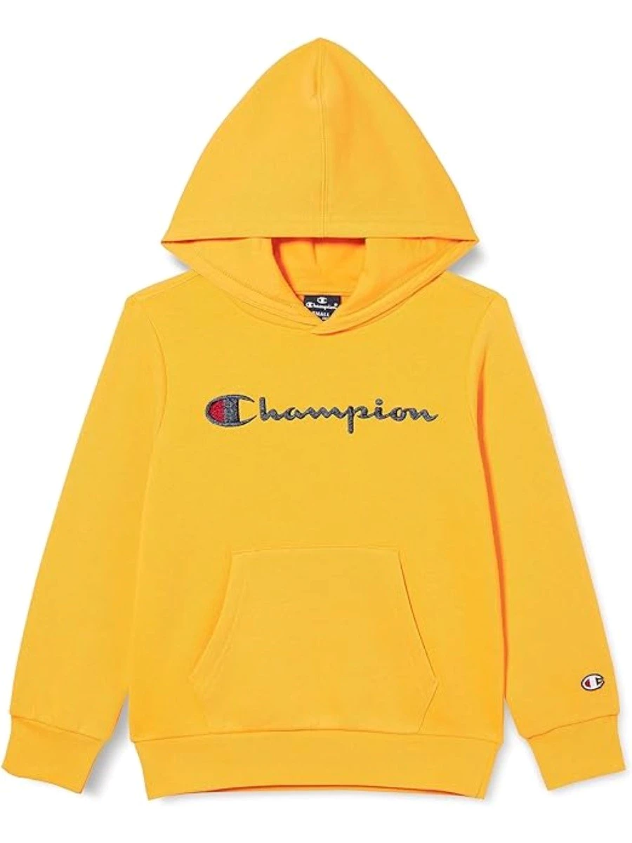 CHAMPION HOODED SWEATSHIRT FELPA BIMBO GARZATO