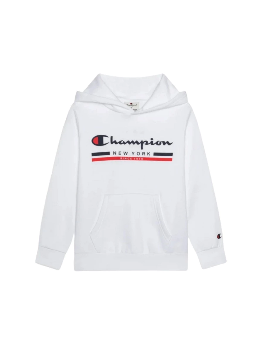CHAMPION HOODED SWEATSHIRT FELPA FELPATA BAMBINO