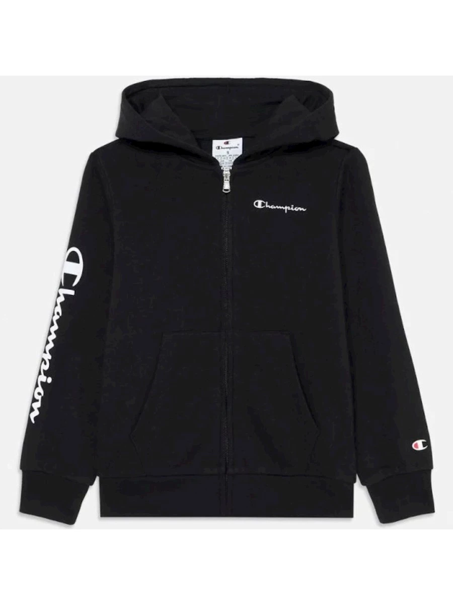 CHAMPION HOODED FULL ZIP SWEATSHIRT FELPA INVERNALE