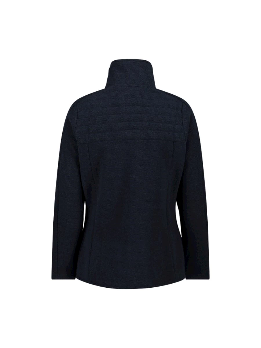CMP WOMAN JACKET Giacca ibrida Knit-Tech da donna con motivo jac