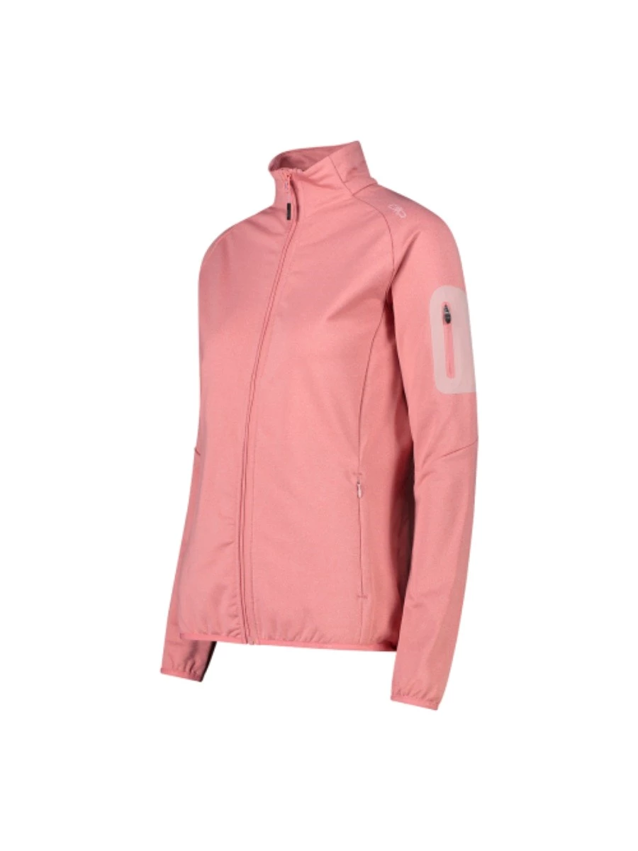 CMP WOMAN JACKET Pile leggero grid tech da donna con tasca termo
