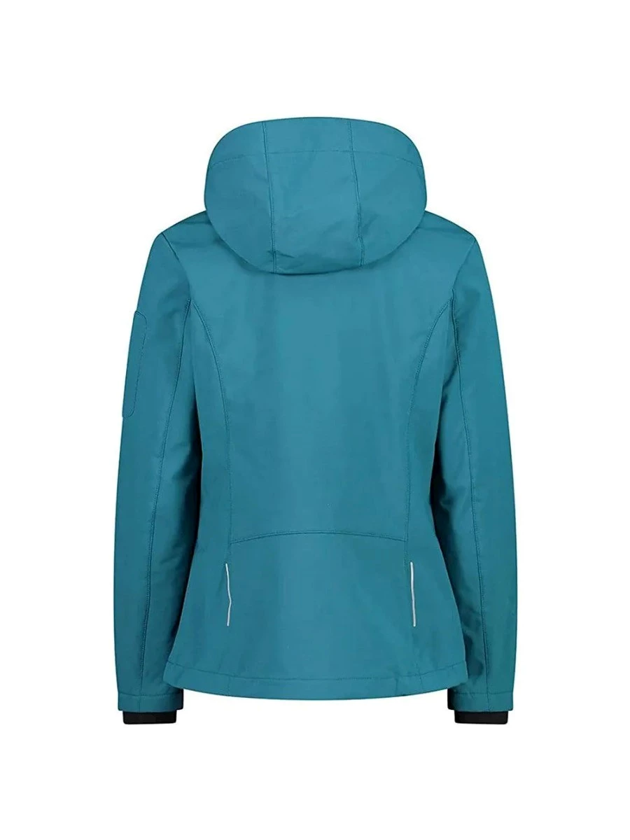 CMP WOMAN JACKET ZIP HOOD GIACCA DONNA SOFTSHELL