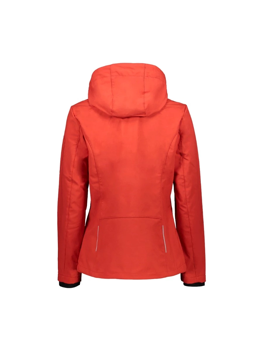 CMP GIACCA DONNA IN SOFTSHELL CON CAPUCCIO STACCABILE