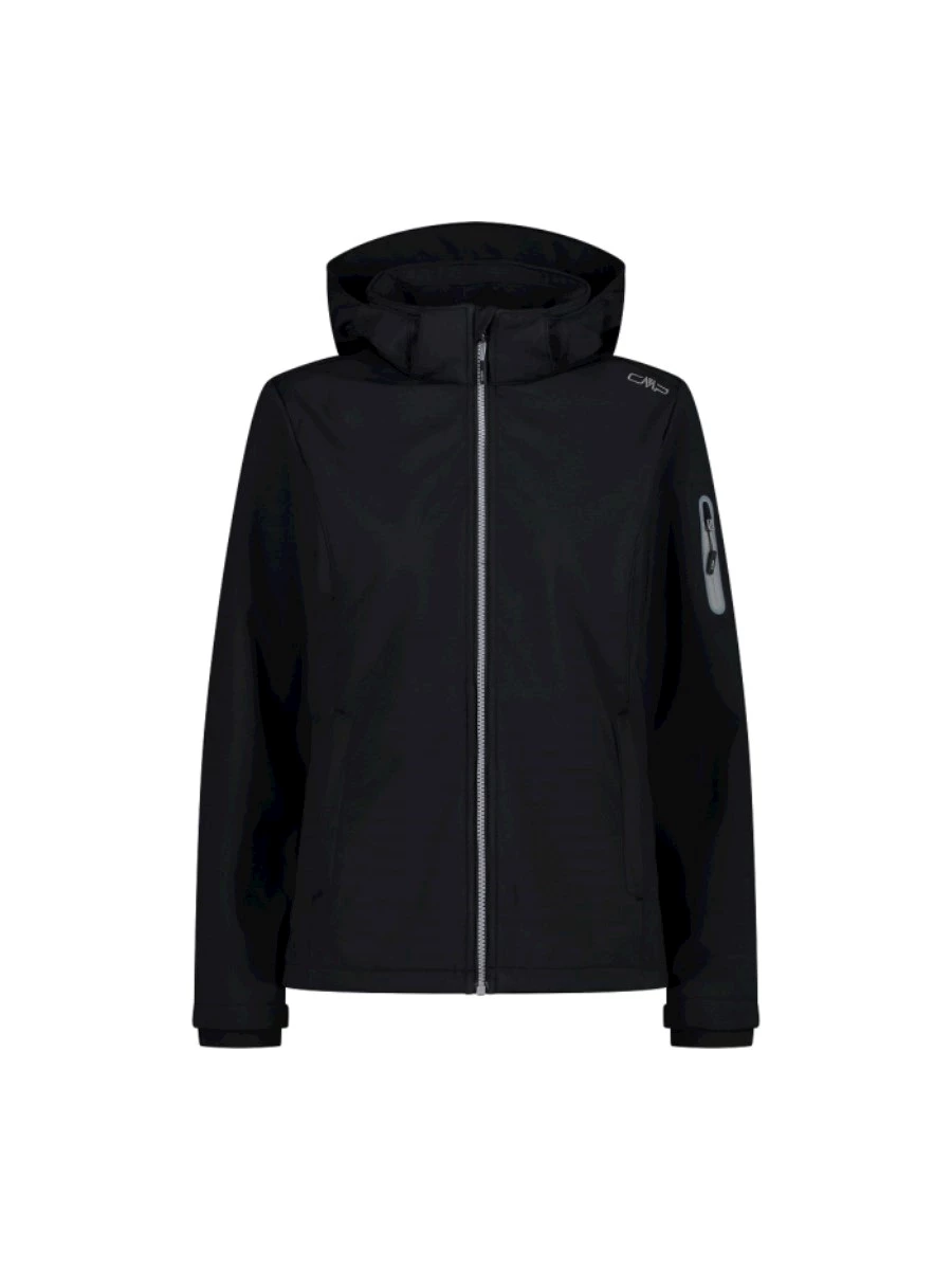 CMP GIACCA DONNA IN SOFTSHELL CON CAPUCCIO STACCABILE