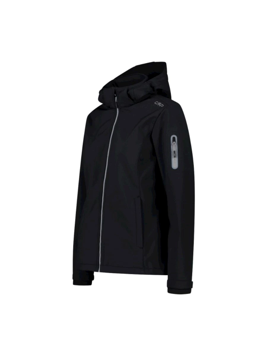 CMP GIACCA DONNA IN SOFTSHELL CON CAPUCCIO STACCABILE