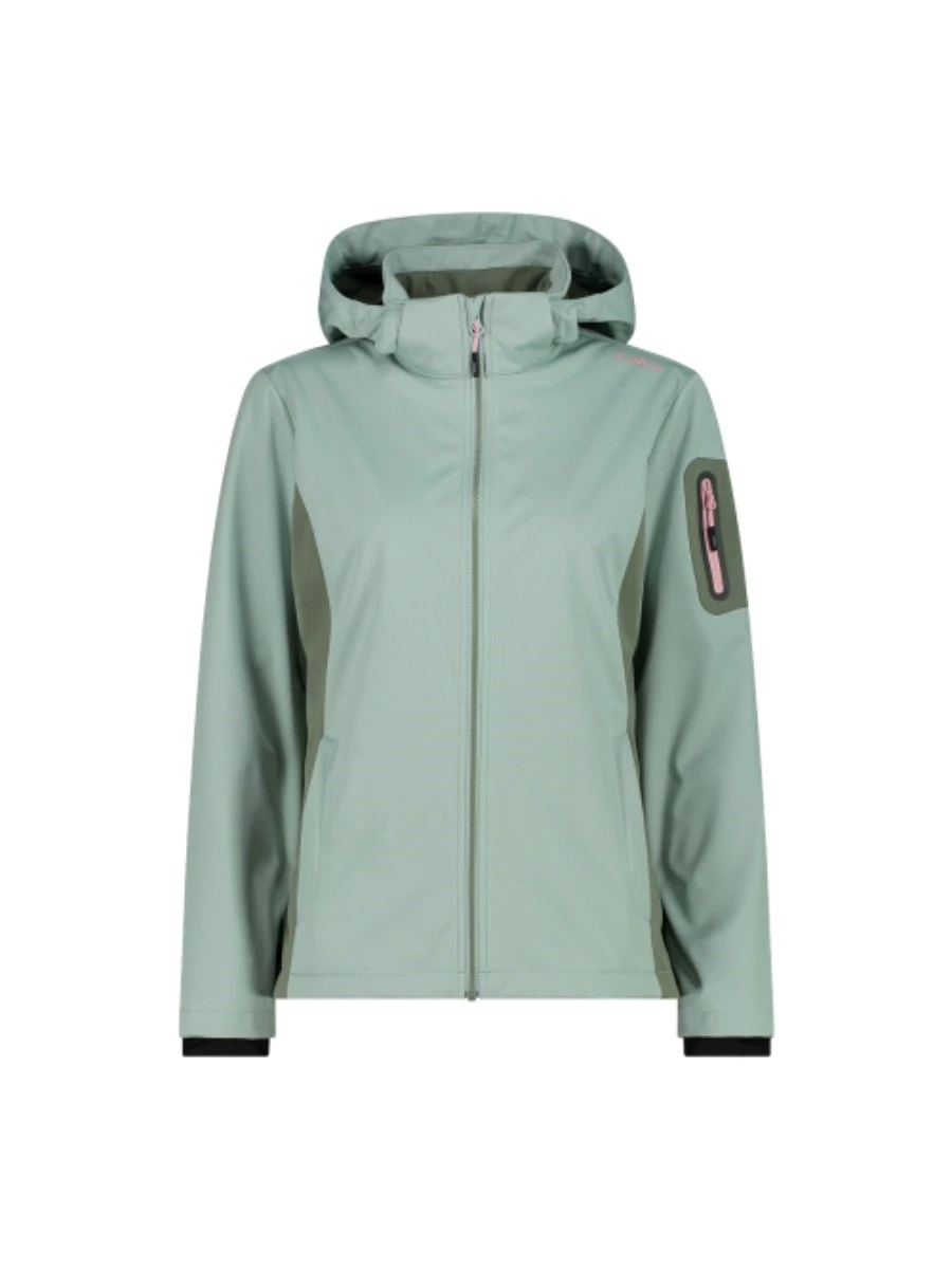 CMP WOMAN JACKET ZIP HOOD GIACCA DONNA OUTDOOR